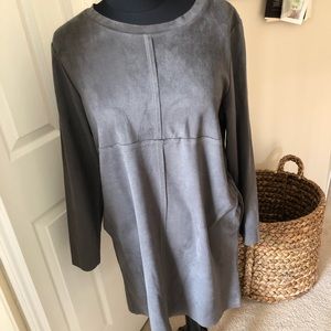 NWT Joh shift dress in pewter gray